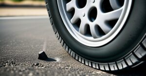 Flak w oponie: Jak naprawić kapcia i bezpiecznie wrócić do jazdy?