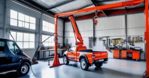 Żuraw do silników: Twój warsztatowy podnośnik 2T i niezbędne narzędzie.