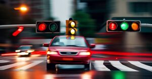 Jaki mandat za przejazd na czerwonym świetle? Uniknij kary!