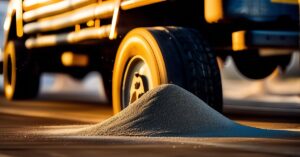 Wyważanie kół proszkiem: Innowacja dla ciężarowych gigantów!