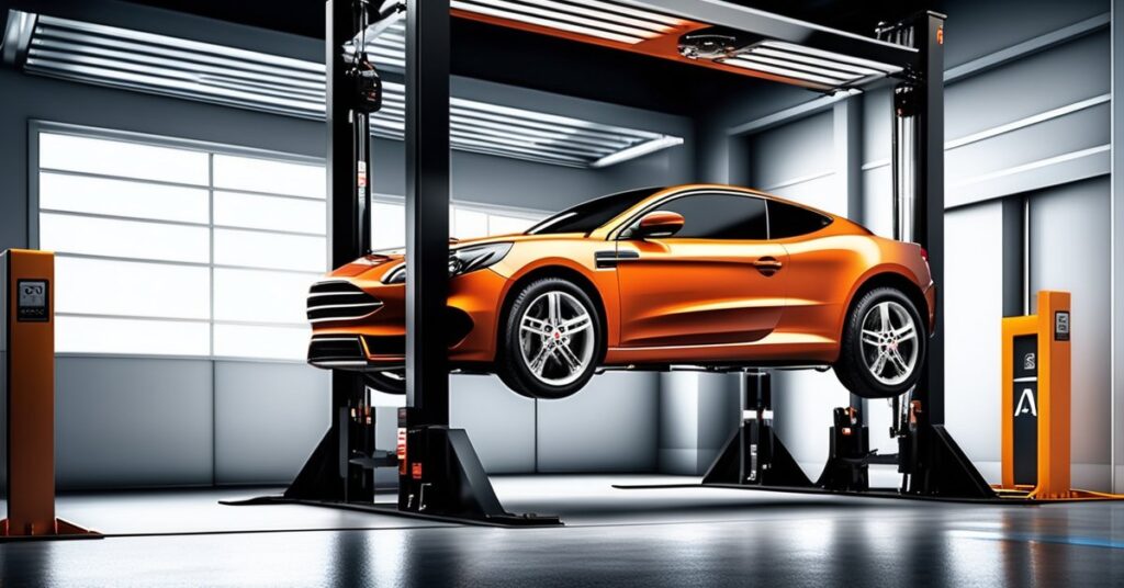 Podnośnik 4 kolumnowy: Diagnostyczny najazd dla Twojego auta!