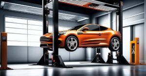 Podnośnik 4 kolumnowy: Diagnostyczny najazd dla Twojego auta!