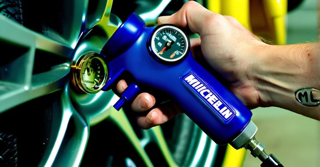 Pistolet do pompowania kół Michelin Wonder Eurodainu 2015: Legalizacja 11 bar