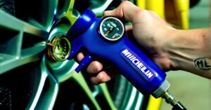 Pistolet do pompowania kół Michelin Wonder Eurodainu 2015: Legalizacja 11 bar