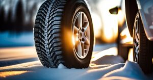 Letnie opony w zimie? Mandat i niebezpieczna jazda!