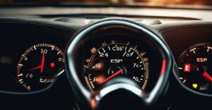 Kontrolka ESP: Co oznacza, gdy zapala się i jak wpływa na tor jazdy?