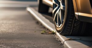 Uszkodzenie boczne opony (krawężnik): Naprawić czy wymienić?