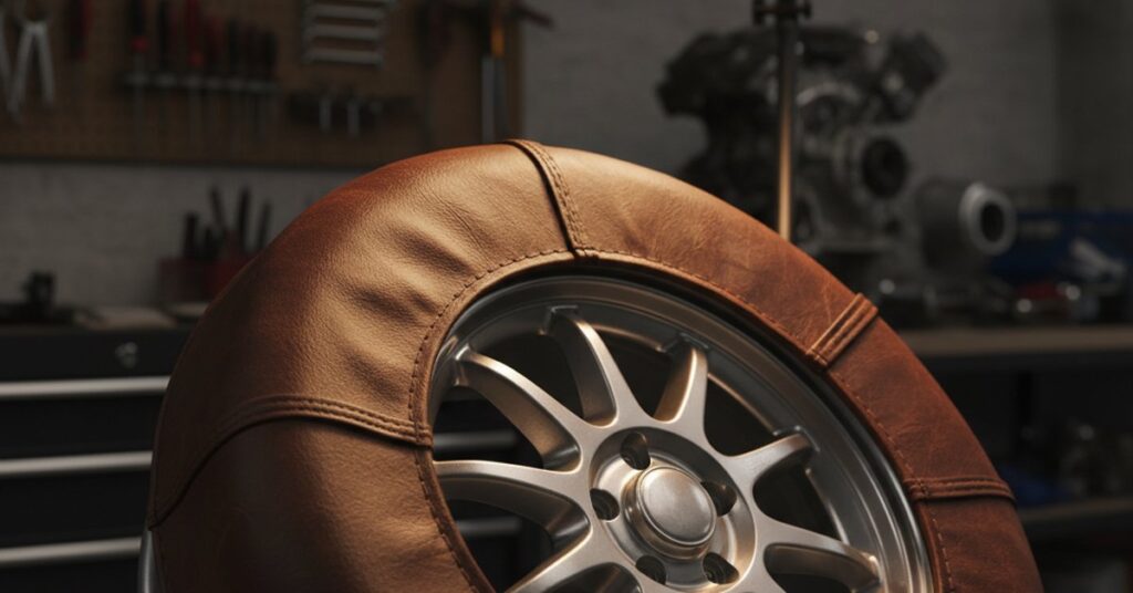 Pokrowce na koła zapasowe skórzane: Elegancja i ochrona Twojego auta