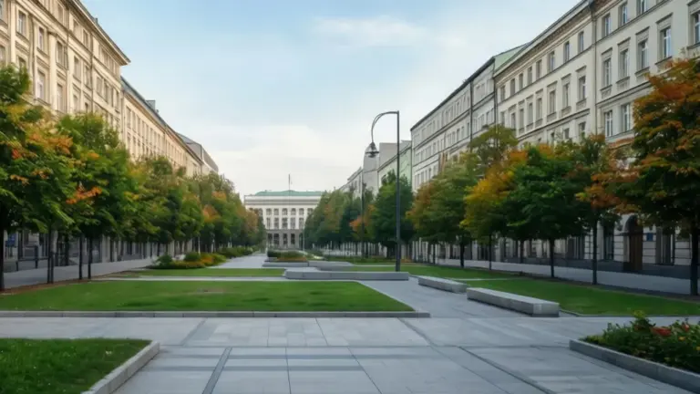 Rozwój przestrzeni publicznych w wybranych dzielnicach stolicy