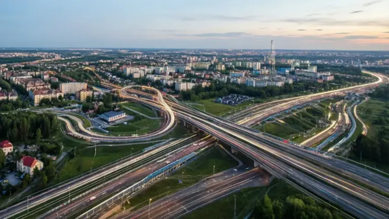 Porównanie strategii rozwoju infrastruktury w dużych ośrodkach